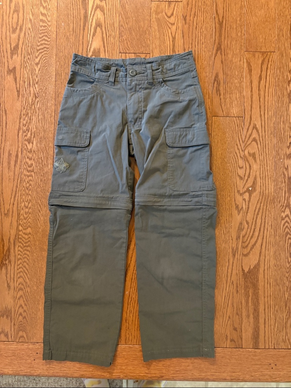Like New Boy Scouts Switchback Pants Size 8